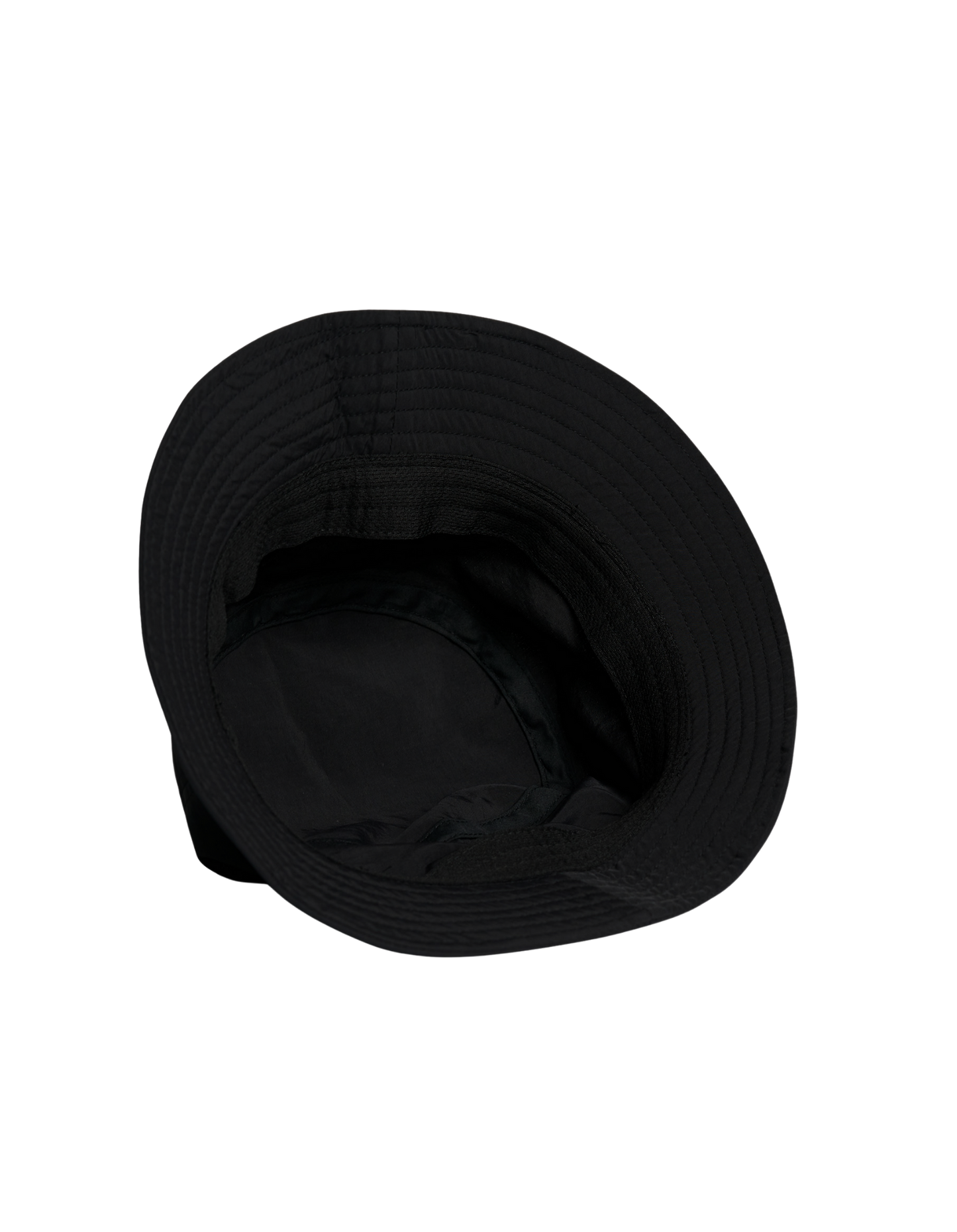 100% Recycled Nylon Bucket hat inside